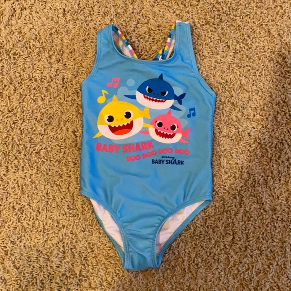 Pinkfong Swim 2t Baby Shark Swimsuit Poshmark